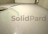 наливной полимерный пол в гараже, полиуретановые полы для гаража  1
